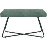  Klupa Morska zelena 80 x 40 x 45 cm Baršun | Eponuda.com