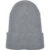 Flexfit Ribbed knit cap made of recycled yarn grey
