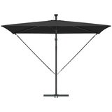  Suncobran Crna 294 x 200 x 270 cm Poliester i aluminij | shoptok.hr