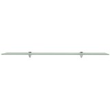  Zidna polica staklena 100 x 20 cm 8 mm | Eponuda.com