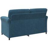  Set sofe 2 kom. Plava Baršun | shoptok.hr