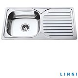 Linni Ugradna sudopera 7843 A/L Inox ø90 78x43,5cm Cene