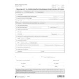 NARODNE NOVINE-UT I-780 PRIJAVNI LIST ZA PROIZVOĐAČA/POSJEDNIKA PROIZVODNOG OTPADA (Obrazac PL-PPO); Arak, 21 x 29,7 cm | shoptok.hr
