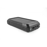OXE Solar Powerbank, zmogljivost 33800 mAh, črna, (20596980) | Shoptok.si