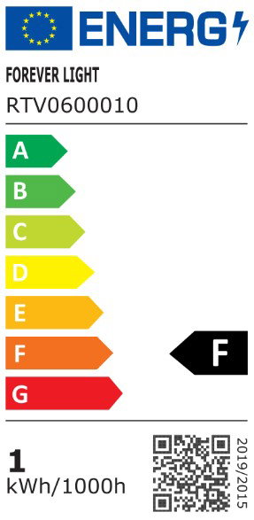 Forever LED žarnica GU10 1W 40° - hladno bela | Shoptok.si