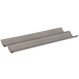 Five Kalup za francuski kruh, 38.2x16.2x2.3 cm, Crna Cijene