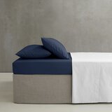 Catherine Lansfield Temno modra napenjalna rjuha iz perkala 90x190 cm Easy Iron Percale – | Shoptok.si