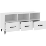 TV ormarić bijeli 102 x 35 x 50 cm od konstruiranog drva | Eponuda.ba