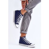 Boto Women's Classic High Top Sneakers Navy Remos | Shoptok.si