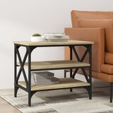 vidaXL Stranska mizica sonoma hrast 55x38x45 cm inženirski les Cene