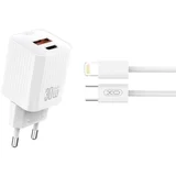 L149 Kućni punjač PD 30W beli + kabl IP ( 0351 )