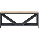  Stalak za drva za ogrjev s drvenim vrhom 100,5x35,5x40 cm | shoptok.hr