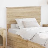 vidaXL uzglavlje s uzglavljem sonoma hrast 90 cm konstruirano drvo | shoptok.hr