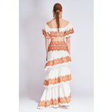 Koton Multicolored Shawl Patterned Ruffle Detailed Skirt | Eponuda.ba
