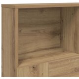  Uzglavlje s ormarićem boja hrasta 120x19x103,5 cm drveni | shoptok.hr