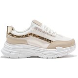 Shelvt Women's cream sneakers | shoptok.hr