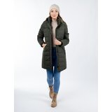 Glano Women's quilted jacket - olive Cene
