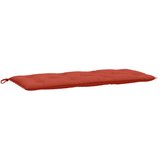  Jastuci za vrtnu klupu 2 kom Crvena vina 120x50x7 cm tkanina | shoptok.hr