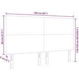  Preprosto Kremno Vzglavje - 160 cm iz Korduroja, (22052255) | Shoptok.si
