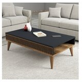 Hanah home Milan - Walnut, Anthracite klubska mizica, (20784897) | Shoptok.si