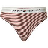 Tommy Hilfiger Underwear Tanga gaćice mornarsko plava / smeđa / crvena / bijela Cijene