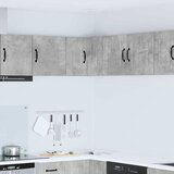 VidaXL Zidni kuhinjski ormarić s policom Betonski sivi 57 x 57 x 40 cm VidaXL Zidni kuhinjski ormarić s policom Betonski sivi 57 x 57 x 40 cm Slike