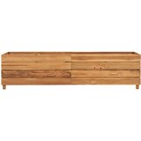  Povišena gredica 150 x 40 x 38 cm reciklirana tikovina i čelik | Eponuda.ba