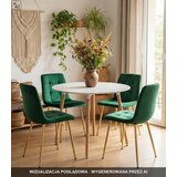 KARA stolica - zeleni baršun / zlatne noge x 1 | shoptok.hr