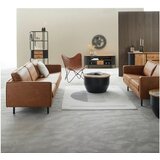 Ambia Home STENSKA URA rjava, srebrne barve 69,5 cm | Shoptok.si