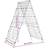 vidaXL Vrtna oporna mreža za vzpenjavke A-okvir 99x90x175,5 cm jeklo Cene