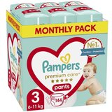 Pampers pelene premium pants msb 3 144kom Cene