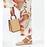 Gemre White lace slingback espadrilles Teha | Shoptok.si