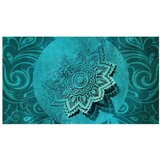  Samoljepljiva foto tapeta - Azure Flower II 490x280 | shoptok.hr