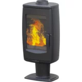 Plamen Požega peč na drva FLAME 9,5 kW - Aria - Črna