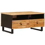 Klubska miza Rjava 89 x 59.5 x 17 cm Masiven les manga, (5000107343)