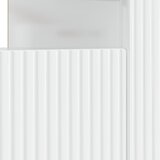  LED TV kabinet Bijela visokog sjaja Konstruirano drvo | shoptok.hr
