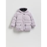 Reserved Gumirana jakna s kapuljačom - boja lavande | shoptok.hr