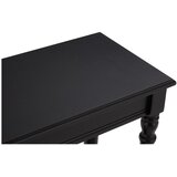 Premier Housewares Črna stranska mizica iz masivnega bora 30x80 cm Heritage – | Shoptok.si