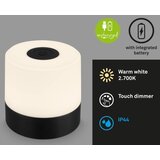 BRILONER LED prigušiva punjiva dodirna vanjska stona lampa LED/2W/5V 2700K IP44 crna | Eponuda.com
