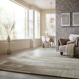 Flair Rugs Sivo-bež ručno rađen vunen tepih 140x200 cm Lira – | shoptok.hr