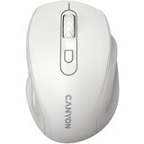 Canyon 6 buttons wireless 2.4Ghz mouse, MX8650A Sensor, DPI up to 1600,Injection case, 3 M life times left and right switches, 2xAAA battery, ABS material, Size: 105x71x40mm, Weight: 59g, whi Cijene