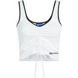 Karl Lagerfeld jeans Top črna / bela Cene