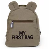 Childhome dječji ruksak MY FIRST BAG Canvas Khaki