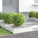  Ograda oko Travnjaka Bijelo 60 x 60 x 13 cm Čelik | shoptok.hr