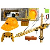  Dizalica s kacigom na daljinsko upravljanje 128 cm - žuta | shoptok.hr