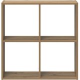  Regal za knjige boja artisian hrast 68,5x32x68,5 cm drveni | shoptok.hr