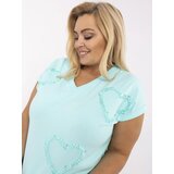 RELEVANCE Blouse-RV-BZ-A542.12P-mint | Shoptok.si