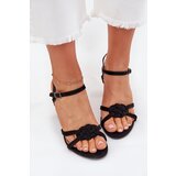 Boto Ladies block heel sandals black Mavira | ePonuda.com