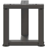  Noge za klubsko mizico v obliki črke T 2 kosa antracit 30x25x(30-31) cm jeklo | Shoptok.si