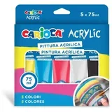 Akrilna barvna set 5x75ml -